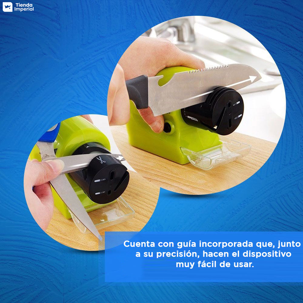 Afilador Wire — Deja tus cuchillos como nuevos en 10 segundos.