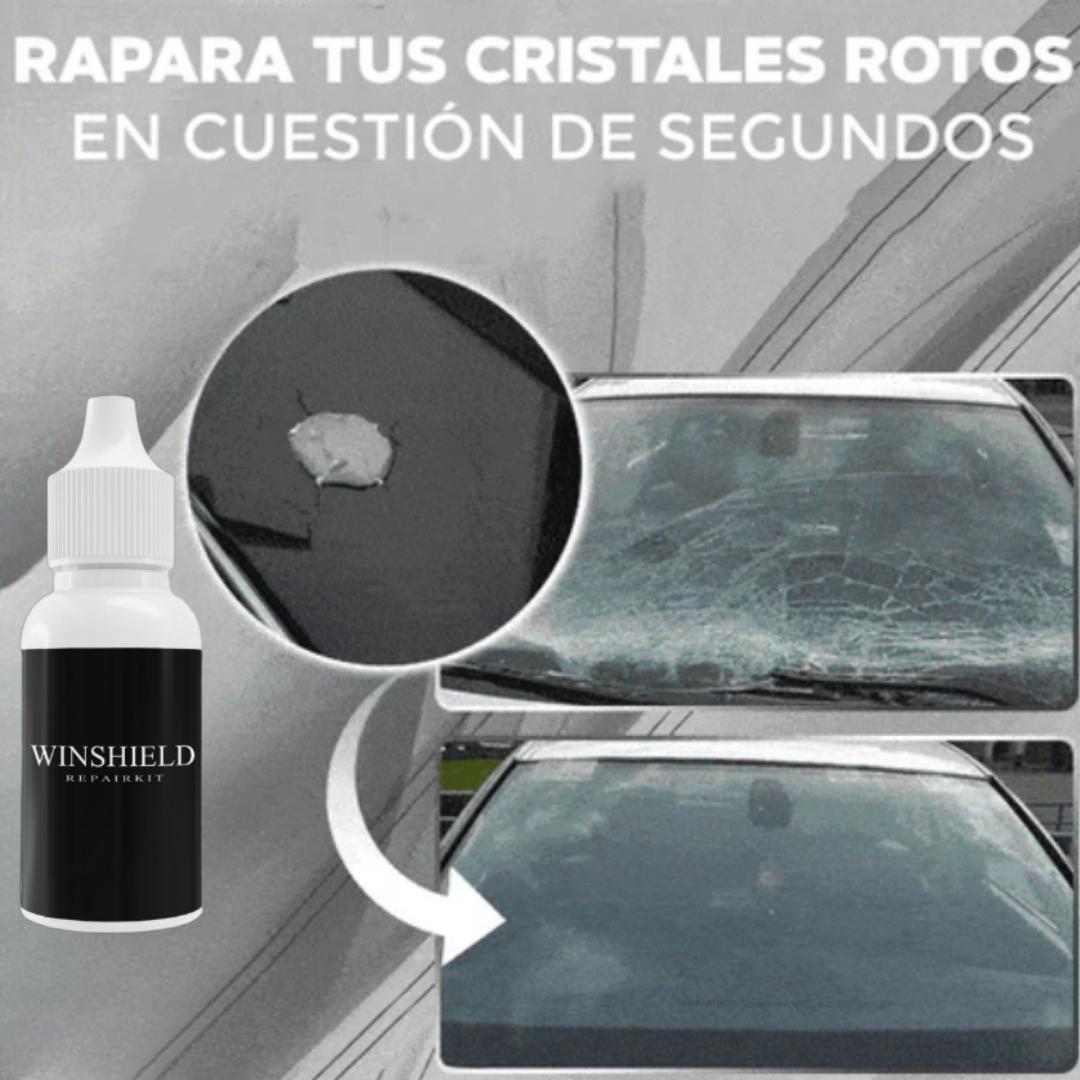 Kit Reparador de cristales VidrioFix – Repara parabrisas, pantallas y espejos al instante.
