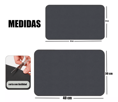 PROMO 2x1 Tapete Super Absorbente Antideslizante
