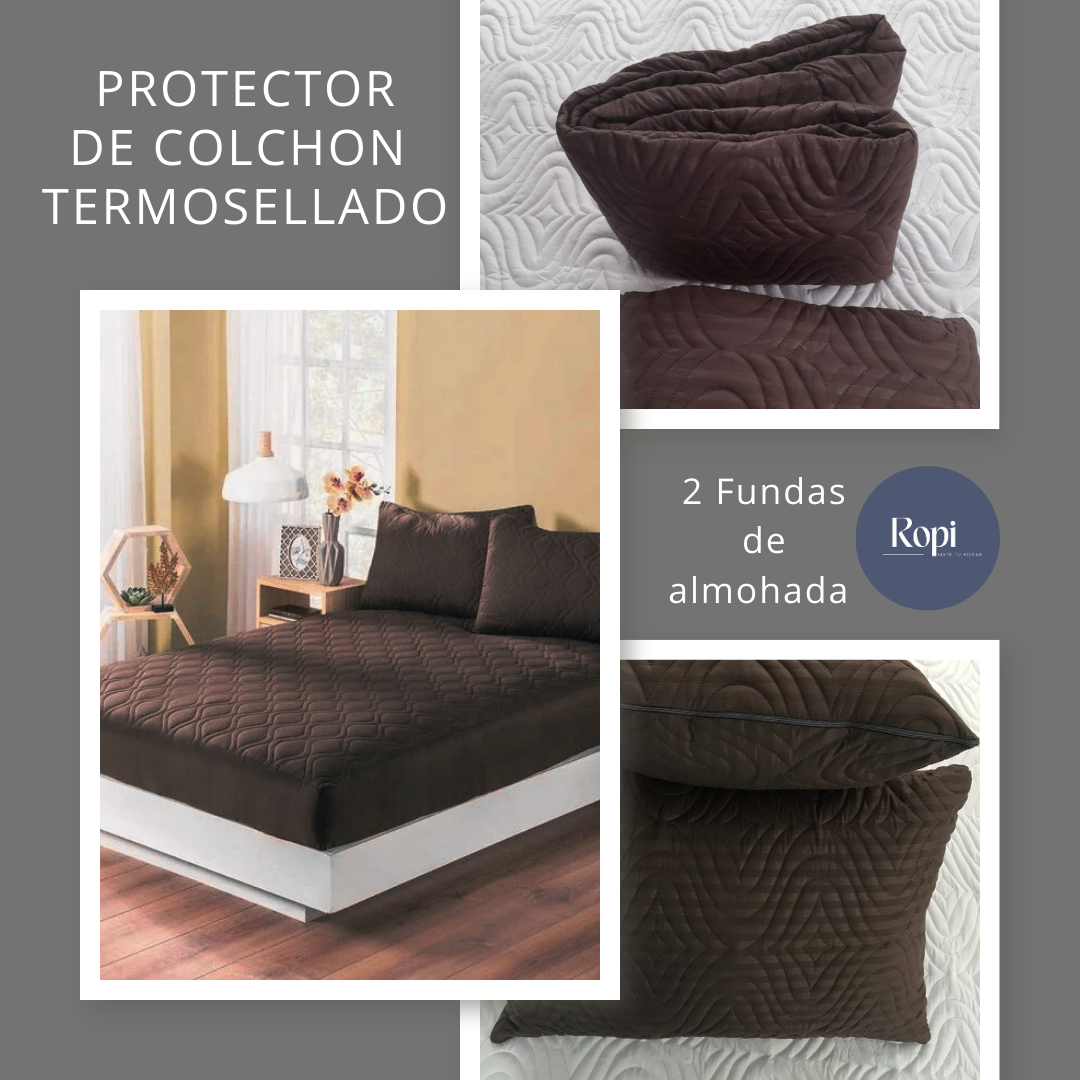 CalmaBed - Protector De Colchón + Fundas de almohadas - [PROMOCIÓN DISPONIBLE SOLO HOY]