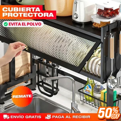 Escurridor De Platos Con Almacenamiento