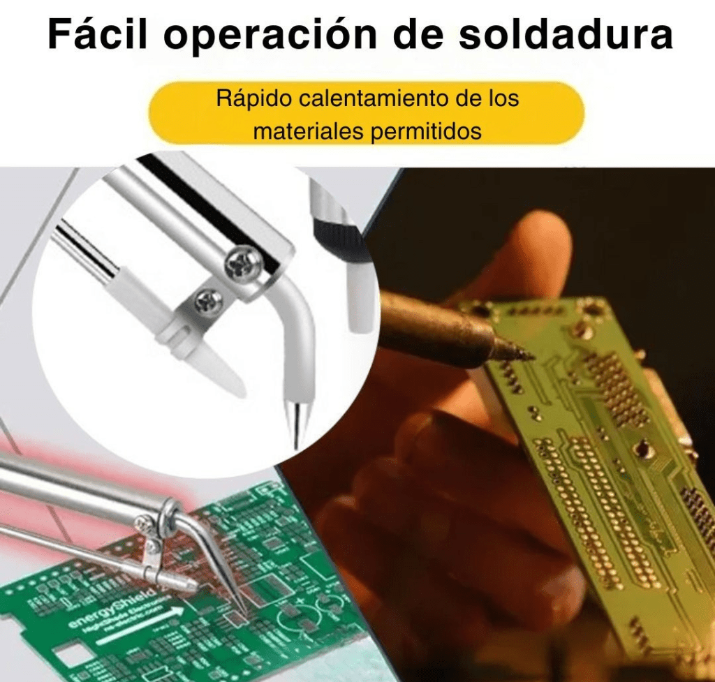 IronFix – Pistola De Soldar De Alto Rendimiento