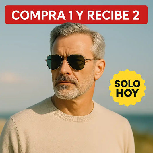 Compra 1 y Recibe 2 – Gafas Aviator Classic