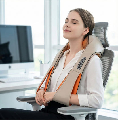 ZenCerv - Masajeador De Cuello Y Hombros Para Relajación Profunda