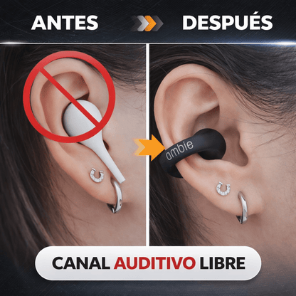 Audífonos de conducción ósea | Batería de larga duración | Resistentes al agua