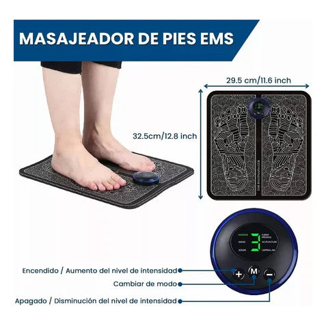 Tapete Masajeador de Pies - Para un Alivio Duradero Del Dolor de Pies - [PROMOCIÓN DISPONIBLE SOLO HOY]