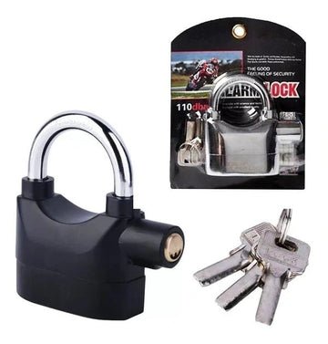 LockSafe Candado Antirrobo con Alarma - [PROMOCIÓN DISPONIBLE SOLO HOY]