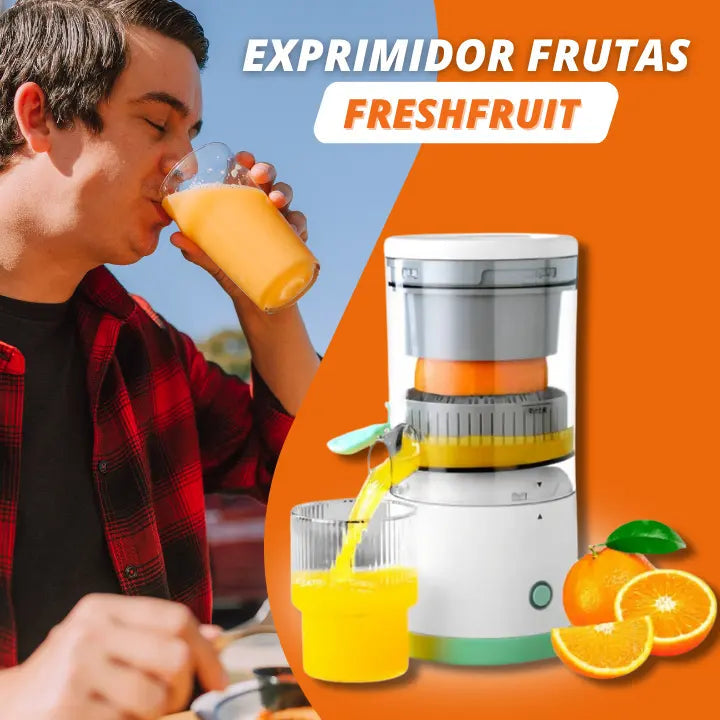 FreshFruit Exprimidor Frutas Inalámbrico + Envío Gratis - [PROMOCIÓN DISPONIBLE SOLO HOY]