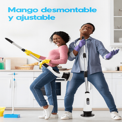 ✨ ¡Super Oferta Relámpago! | Cepillo de limpieza 9 en 1