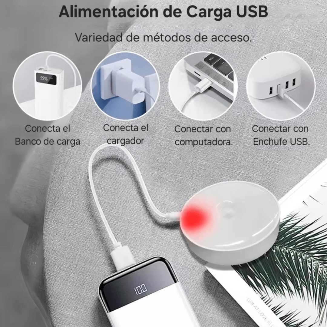 Lámpara LED con Sensor - Luz Automática para cada Rincón