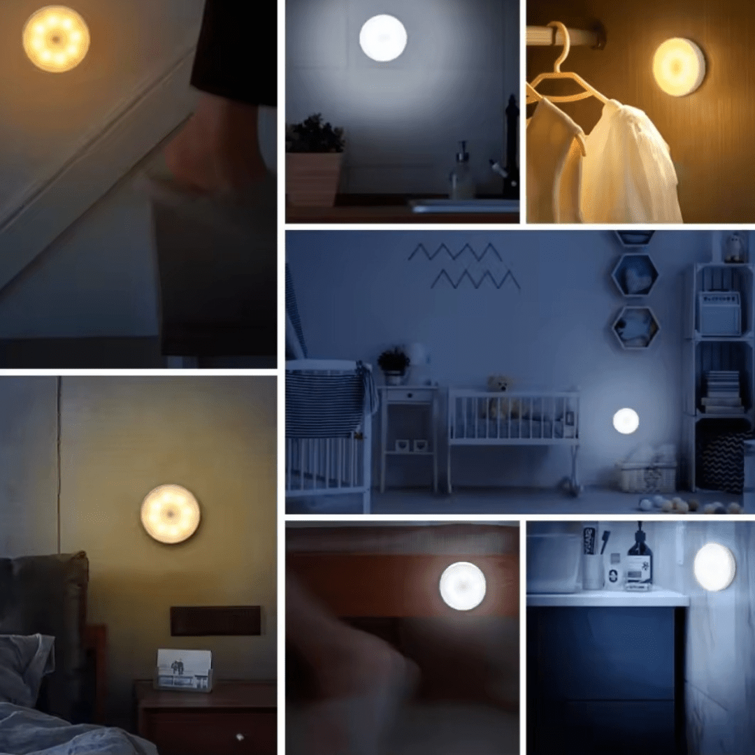 Lámpara LED con Sensor - Luz Automática para cada Rincón