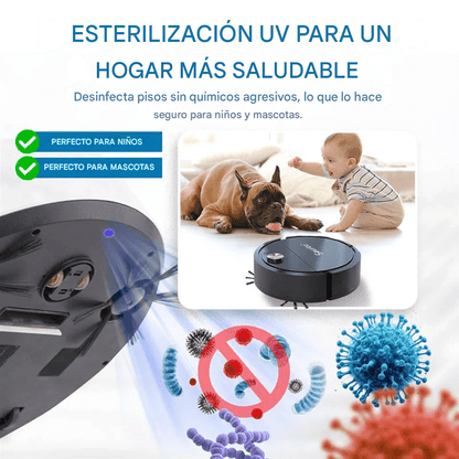 AutoClean Pro -🧹Aspiradora robot Seurico